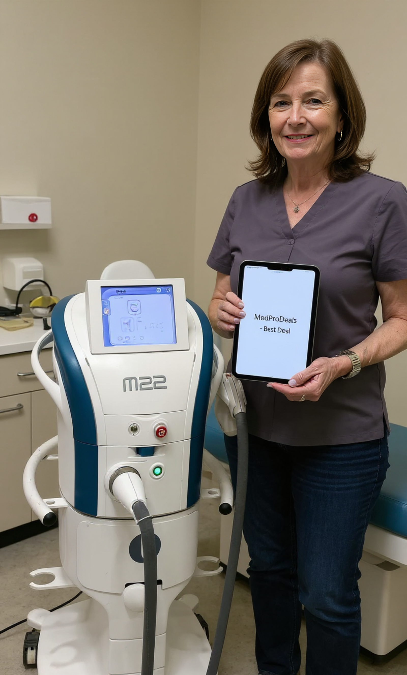 2015 Lumenis M22 Professional Laser purchased by Linda Martinez