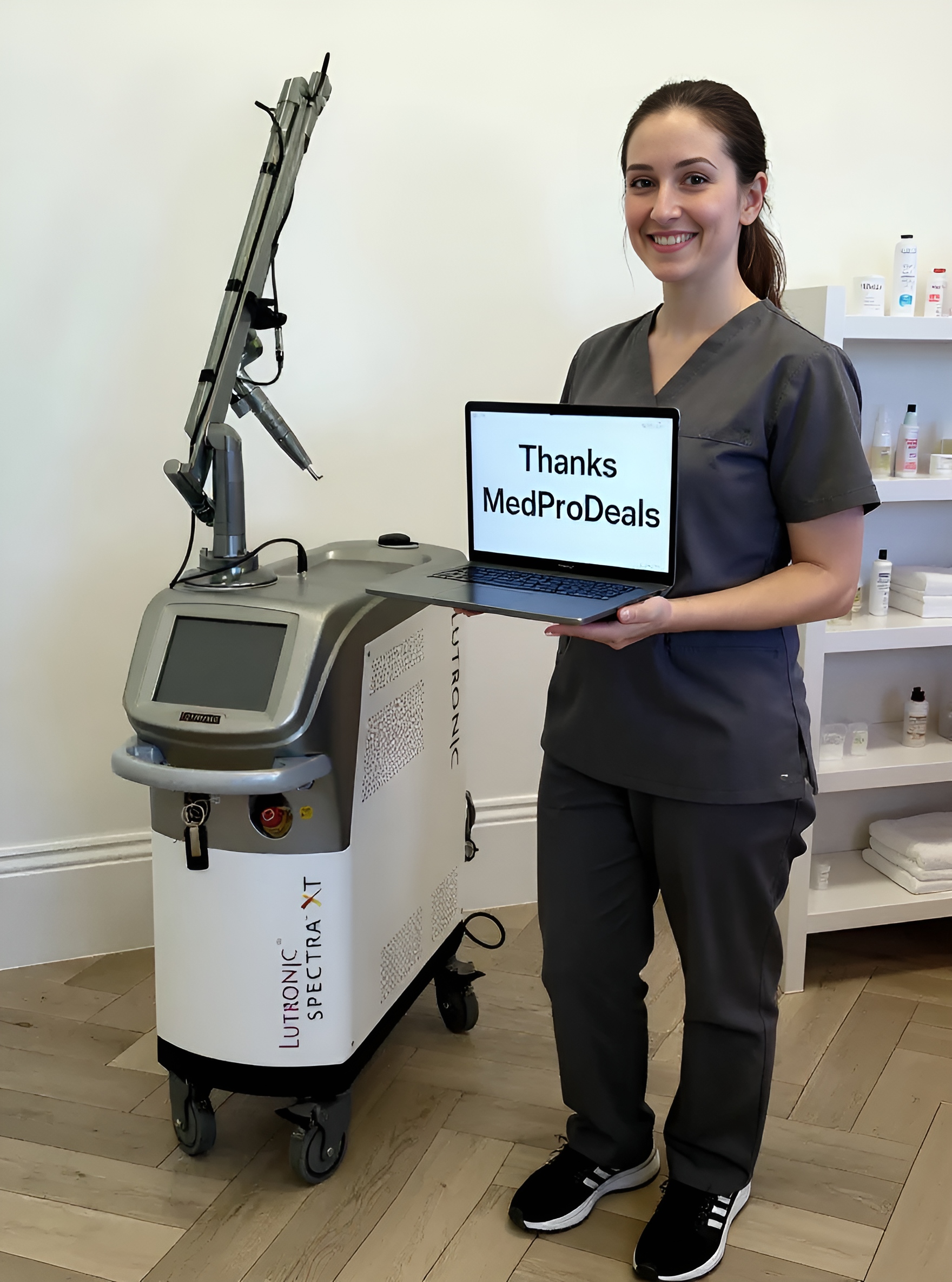 2019 Lutronic Spectra XT purchased by Dr. Sarah Williams