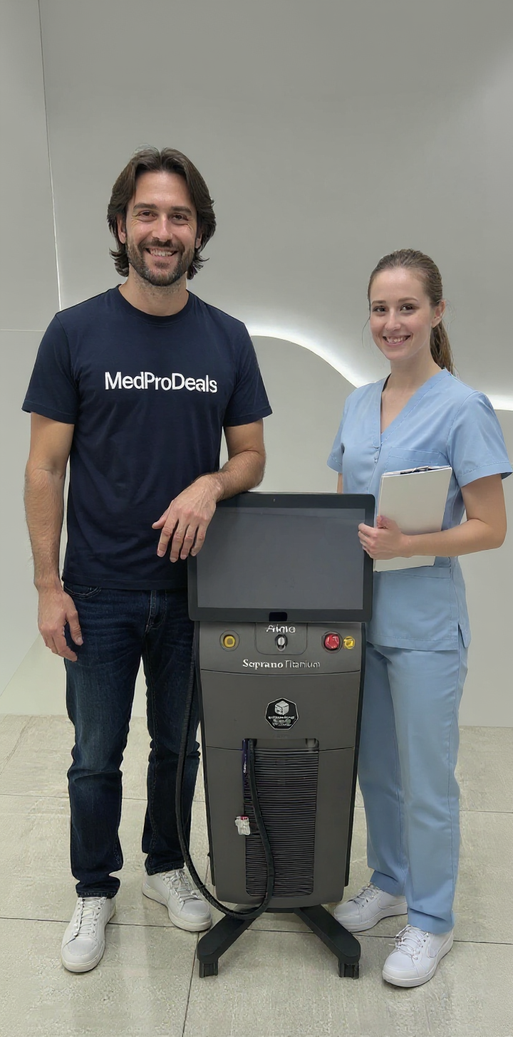 2021 Alma Soprano Titanium ICE purchased by Dr. Alexandra Thompson
